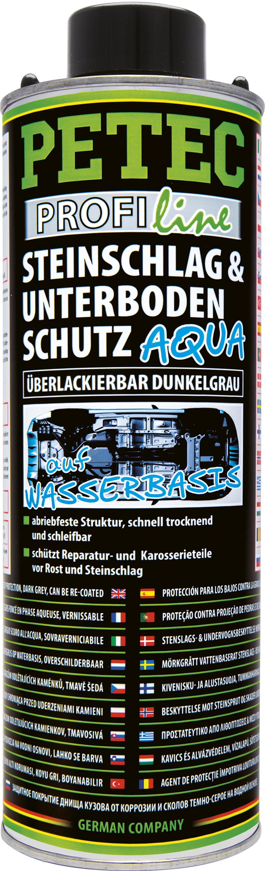 SprayTec Steinschlag & Unterbodenschutz Spray schwarz 1000 ml